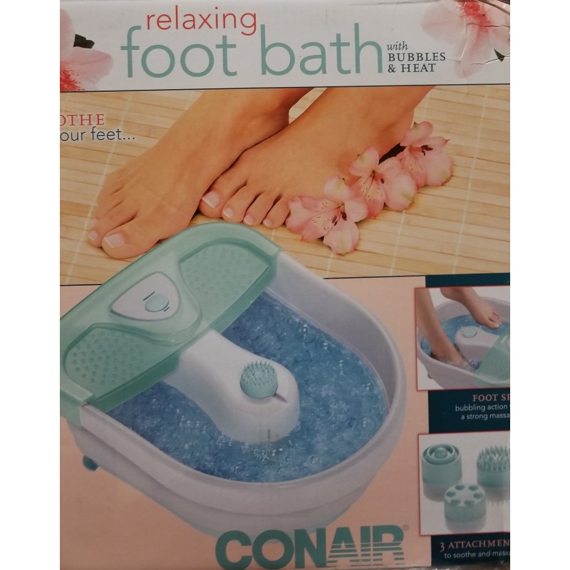 Conair Foot Bath Relaxing Foot Massager With Heater